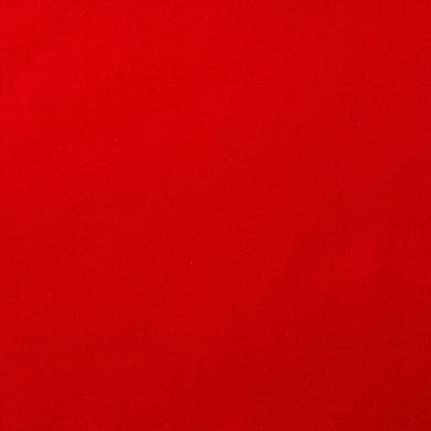 Plain Coloured Scarlet Modern Light Weight Fabric