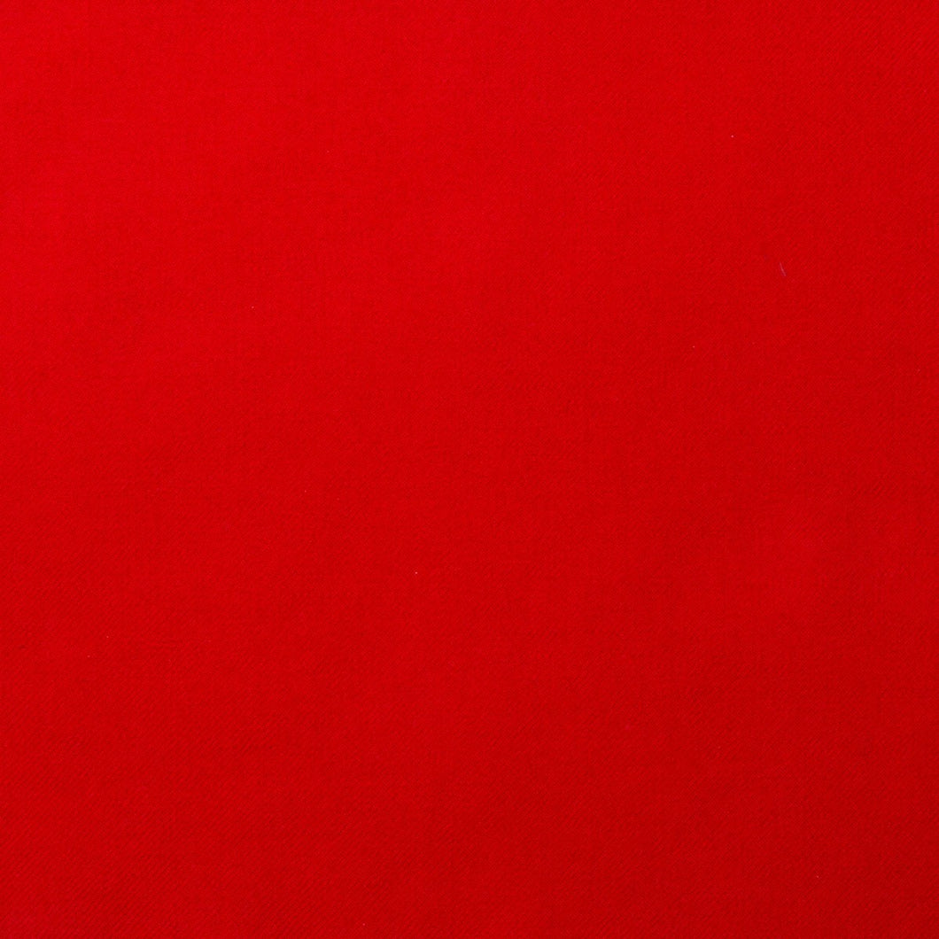 Plain Coloured Scarlet Modern Light Weight Fabric