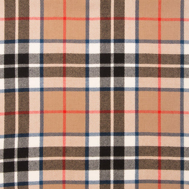 Thomson Camel Light Weight Tartan Fabric