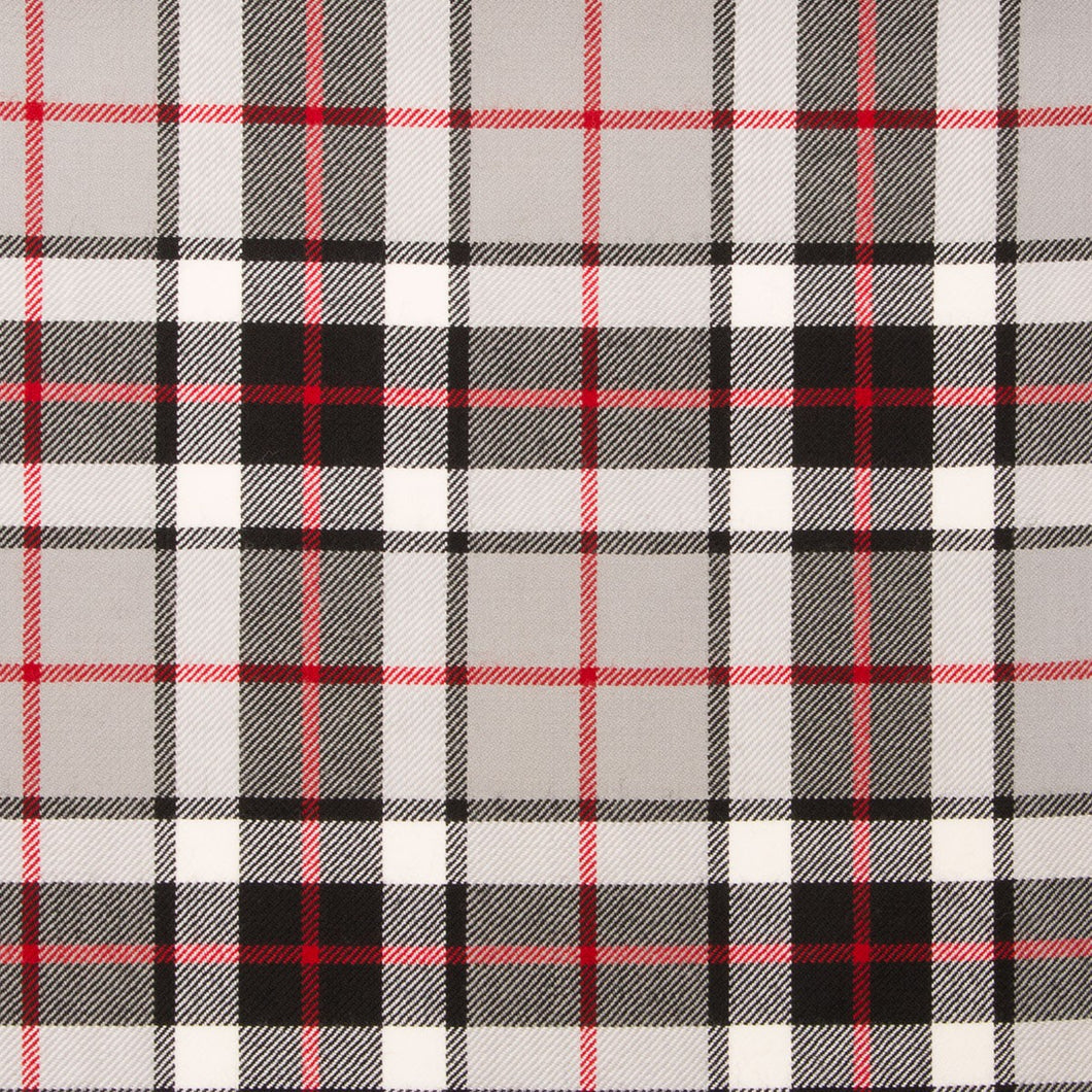 Thomson Grey Light Weight Tartan Fabric