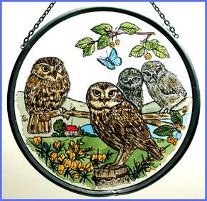 Little Owls & Family Roundel