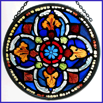 Canterbury Cathedral, Quatrefoil Motif Roundel