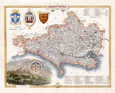 Dorset Map Poster