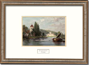 Bisham Abbey Framed Engraving