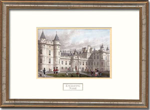 Holyrood Palace Framed Engraving