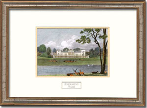 Woburn Abbey Framed Engraving