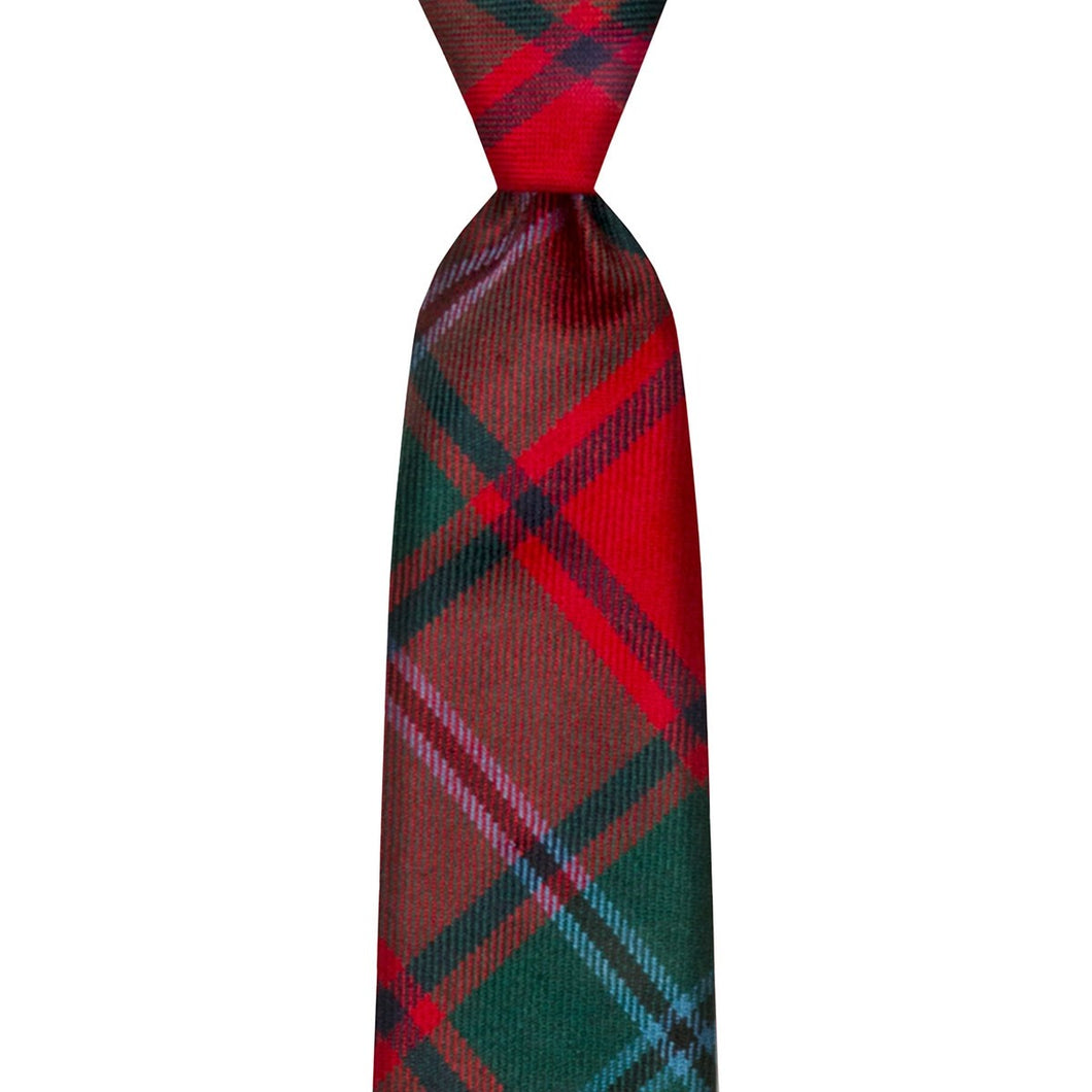 MacPhail Red Modern Tartan Tie