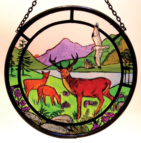 Scottish Deer Roundel